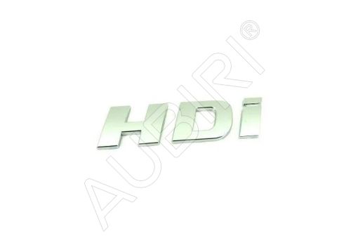 Schriftzug, Emblem " HDi " Peugeot Boxer, Citroën Jumper 2006-2021