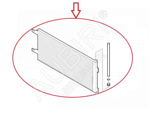 Klimakondensator Fiat Ducato ab 2021 2.2D Automatikgetriebe