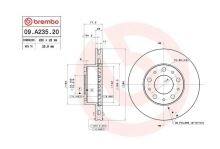 Bremsscheibe Fiat Ducato ab 2006 vorne Q17L, 280 mm (1)