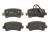 Bremsbeläge Renault Master ab 2010 hinten, 1-Sensoren, 128 mm
