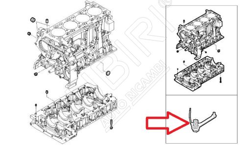 Öldüse Iveco Daily ab 2022 2.3D mit Schraube