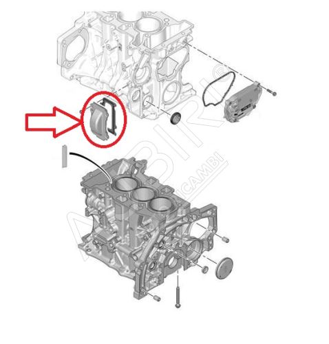 Zahnriemenabdeckung Citroën Berlingo, Partner ab 2018 1.2i PureTech