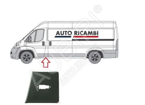 Rammschutzleiste Fiat Ducato ab 2006 links, hinter der Haustür, B-Säule - Maxi