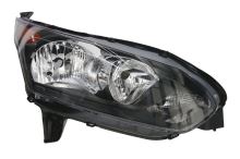 Scheinwerfer vorne Ford Transit, Tourneo Connect ab 2014, rechts mit Tageslicht, Schwarz
