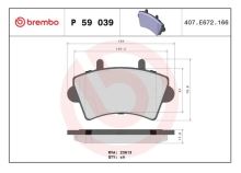 Bremsbeläge Renault Master 2001-2010 vorne (1)