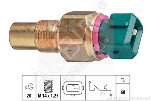 Wassertemperatur-Kontrollichtschalter Fiat Ducato 230