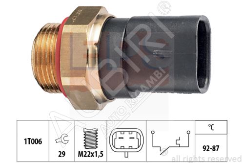 Kühlmitteltemperatursensor Fiat Ducato/Daily 94 für Kühlgebläse