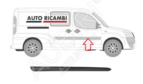 Rammschutzleiste Fiat Doblo 2005-2010 rechts, Haustür