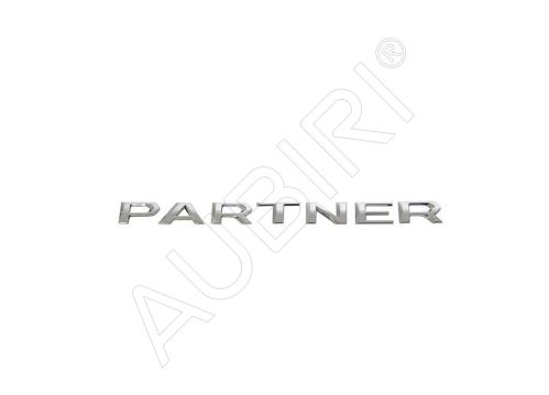 Schriftzug, Emblem "Partner" Peugeot Partner ab 2018