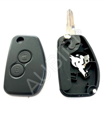 Schlüsselgehäuse Renault Trafic III – Zwei-Tasten, ohne Elektronik