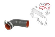 Ladeluftschlauch Renault Trafic 2006-2014 2.5 dCi vom Turbolader zum Ladeluftkühler Ladeluftschlauch Renault Trafic 2006-2014 2.5 dCi vom Turbolader zum Ladeluftkühler