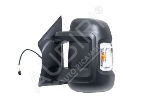 Aussenspiegel Fiat Ducato ab 2011 links, kurz 80 mm, elektrisch, mit Sensoren, 16W, 10-PIN