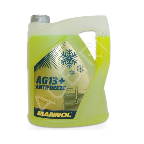 Kühlerfrostschutz MANNOL G13+ 5L - Fertigmischung bis -40, gelb