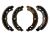 Bremsbackensatz Fiat Ducato 1994-2006 hinten, 172mm, Typ TRW