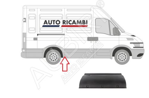 Rammschutzleiste Iveco Daily 2000-2014 rechts, vor dem hinteren Kotflügel