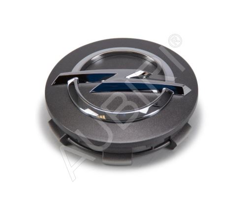 Radnabendeckel für Alufelge Opel, 64 mm Mitte, anthrazit