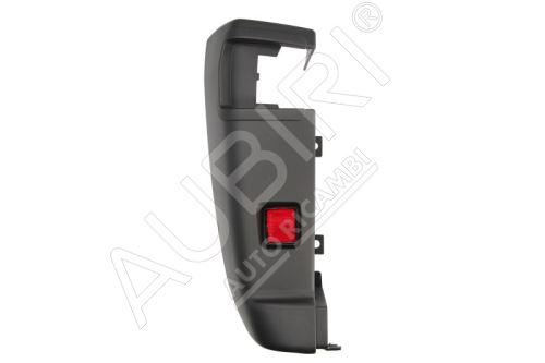 Stossstange hinten Fiat Ducato ab 2014 linke Ecke 270, Schwarz