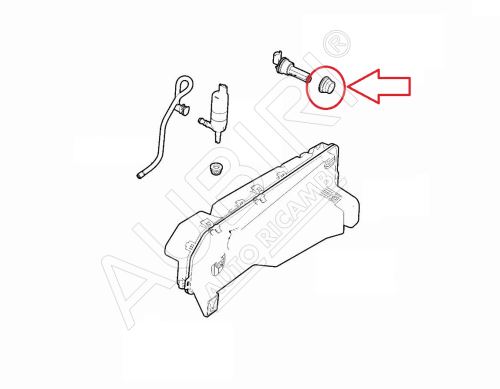 Dichtung Wischwasserstandsensor Citroën Jumpy, Expert ab 2016