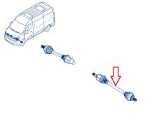 Antriebswelle Renault Master IV ab 2024 links