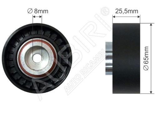 Flachriemen Rolle Fiat Ducato 2006-2011, Jumper, Transit 2006-2014 2.2D - 65 mm