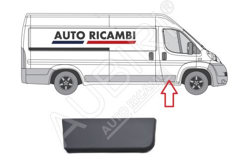 Rammschutzleiste Fiat Ducato ab 2006 rechts, Haustür