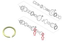 Feder für Synchronring für 6. Gang Fiat Ducato 2006-2014 2.0/3.0 (1)