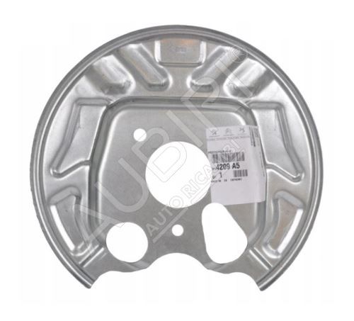 Disc cover plate Citroën Berlingo, Peugeot Partner 1996-2007 hinten, rechts