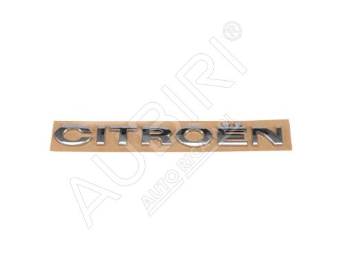 Schriftzug, Emblem "CITROËN " Citroën Berlingo 2008-2018 hinten, 2-flügelige Türen