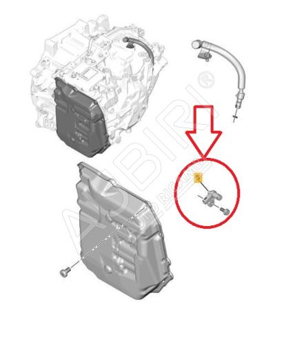 Geschwindigkeitssensor Automatikgetriebe Citroën Berlingo, Peugeot Partner