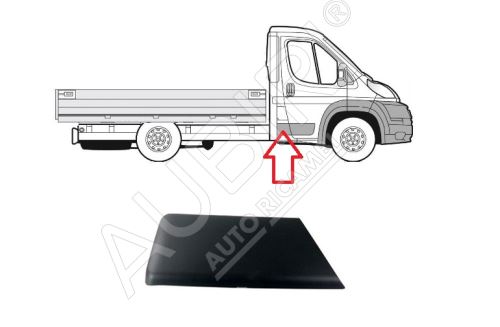 Rammschutzleiste Fiat Ducato ab 2006 rechts, hinter der Haustür, B-Säule, Flachbett