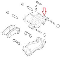 Bremssattel Fiat Ducato ab 2018 vorne, links