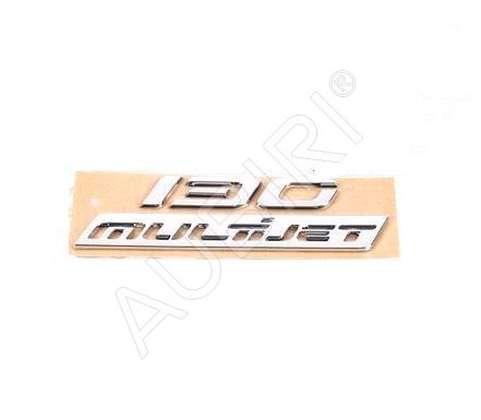Schriftzug, Emblem "130 Multijet" Fiat Ducato ab 2014