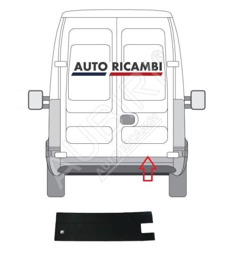 Rammschutzleiste Iveco Daily 2006-2011 Hecktür, rechts