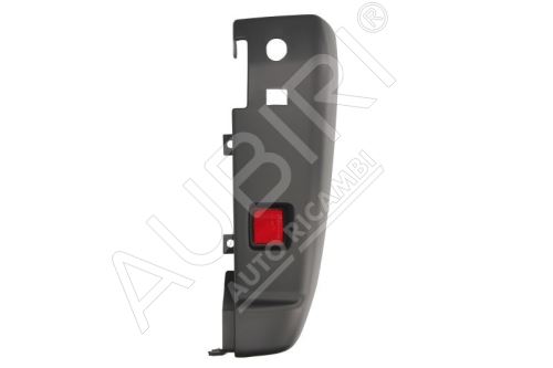 Stossstange hinten Fiat Ducato ab 2014 rechte Ecke 180, Schwarz