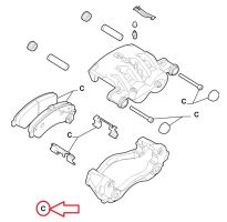 Bremsbeläge Fiat Ducato, Jumper, Boxer ab 2023 Front