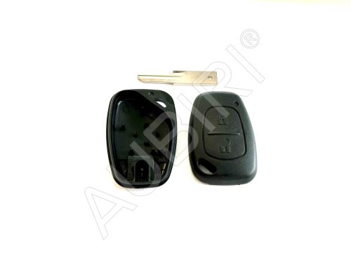 Schlüsselgehäuse Renault Master, Trafic, Kangoo – Zwei-Tasten, ohne Elektronik