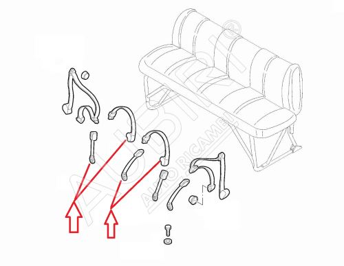 Sicherheitsgurt Fiat Ducato, Jumper, Boxer 2006-2021