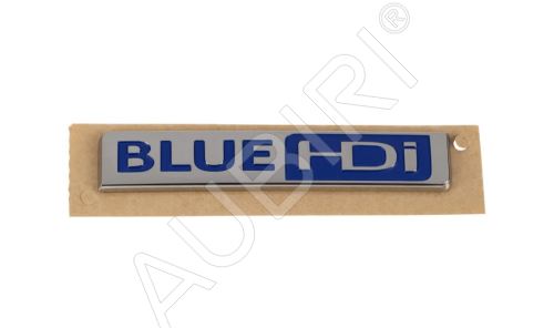 Schriftzug, Emblem " BLUEHDi " Citroën, Peugeot hinten