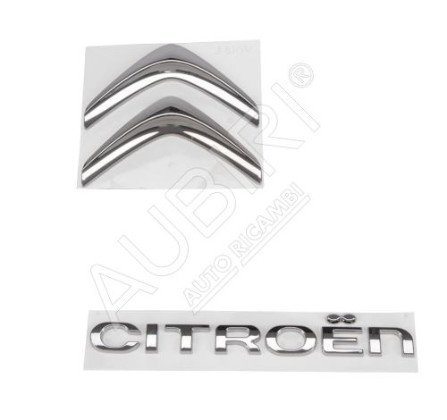 Schriftzug, Emblem "CITROËN " Citroën Berlingo 2008-2018 hinten, 1-flügelige Türen