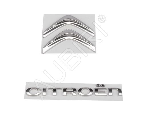 Schriftzug, Emblem "CITROËN " Citroën Berlingo 2008-2018 hinten, 2-flügelige Türen