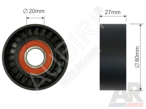 Umlenk-/Führungsrolle, Keilrippenriemen Fiat Ducato 1994-2002 1.9TD 1930