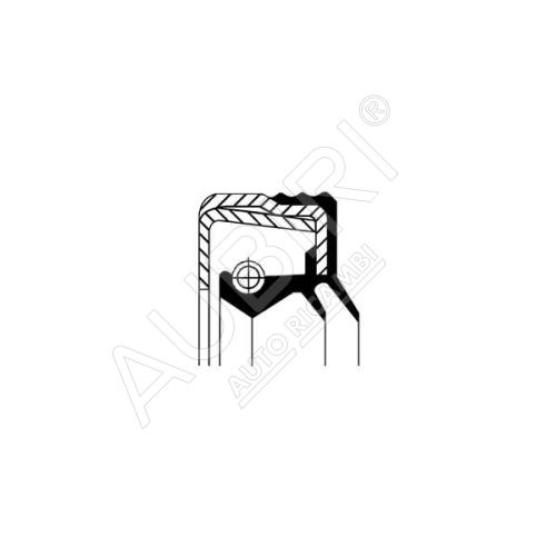 Wellendichtring, Differential Iveco Trakker, EuroCargo 80x120x15 mm