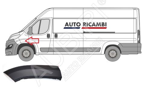 Rammschutzleiste Fiat Ducato ab 2014 links, Kotflügelleiste