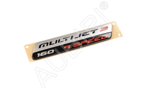 Schriftzug, Emblem "Multijet 3 160 Speed" Fiat Ducato ab 2021