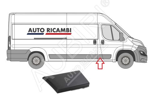 Rammschutzleiste Fiat Ducato ab 2014 rechts hinter der Haustür