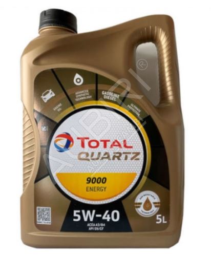 Motoröl Total Quartz 9000 ENERGY 5W40 5L