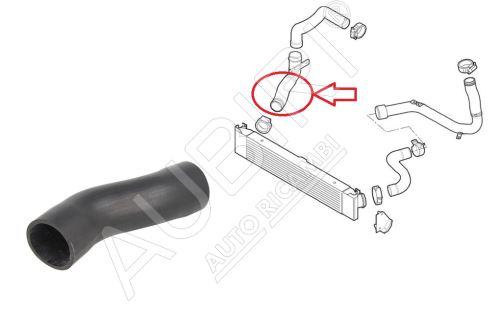 Ladeluftschlauch Fiat Ducato ab 2006 3.0 vom Ladeluftkü. zur Drosselkl.