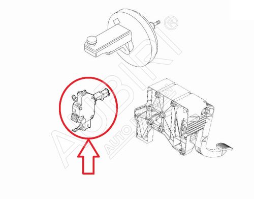 Kupplungsgeber Fiat Ducato ab 2021 - KEYLESS