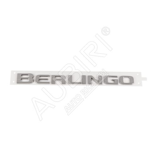 Schriftzug, Emblem " Berlingo " Citroën Berlingo ab 2018 hinten