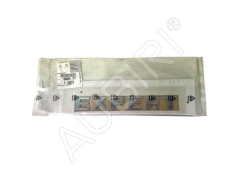 Schriftzug, Emblem " EXPERT " Peugeot Expert 2007-2016 hinten